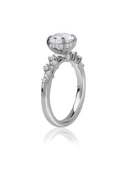 Lyra Trio Lab Grown Diamond Engagement Ring