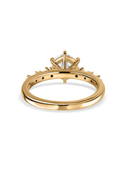 Celestia Lab Grown Diamond Starburst Engagement Ring