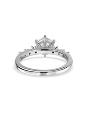 Celestia Lab Grown Diamond Starburst Engagement Ring