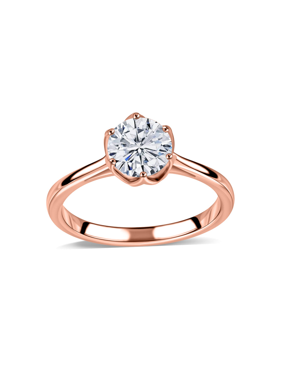 Sophie lab Grown Diamond Solitaire Engagement Ring