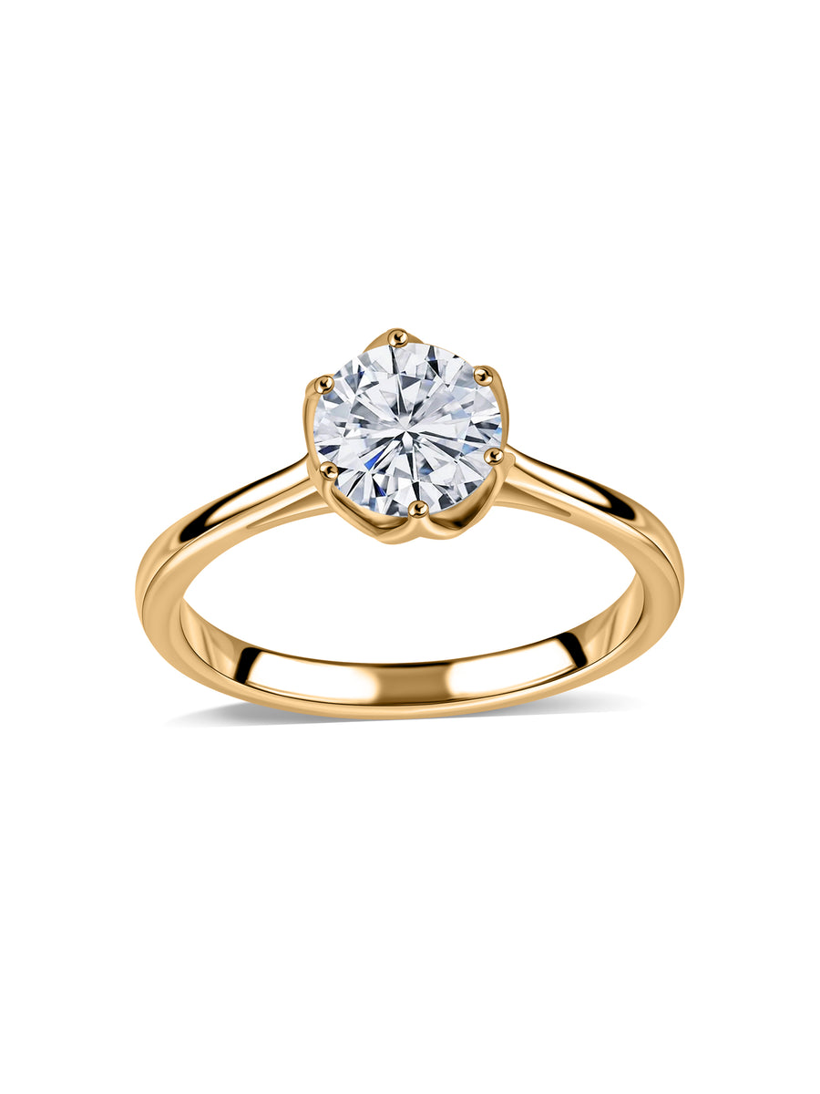 Sophie lab Grown Diamond Solitaire Engagement Ring