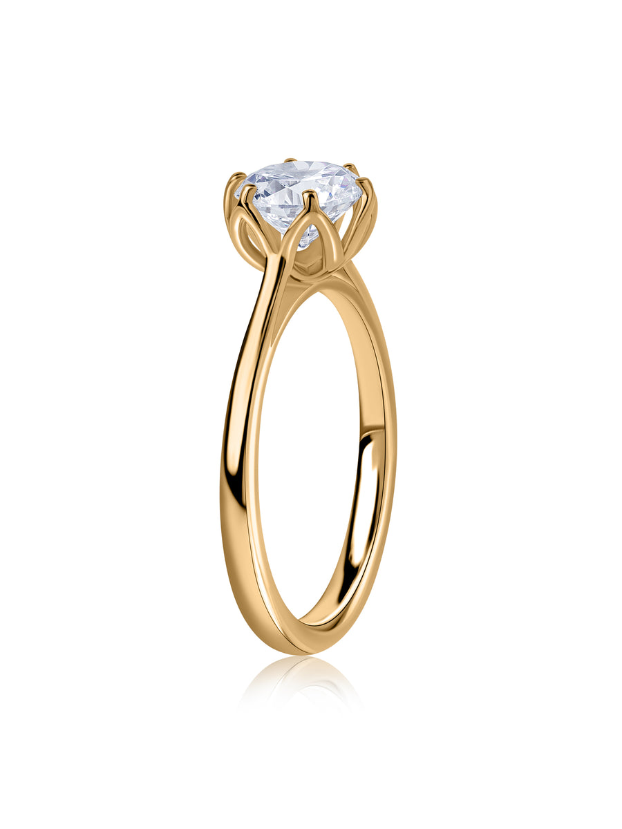 Sophie lab Grown Diamond Solitaire Engagement Ring
