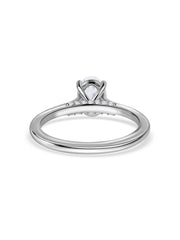 Amora Lab Grown Diamond Oval Solitaire Engagement Ring