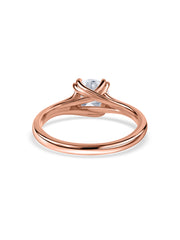 Aurora Classic Lab Grown Diamond Round Engagement Ring