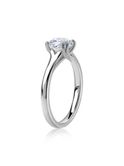 Aurora Classic Lab Grown Diamond Round Engagement Ring
