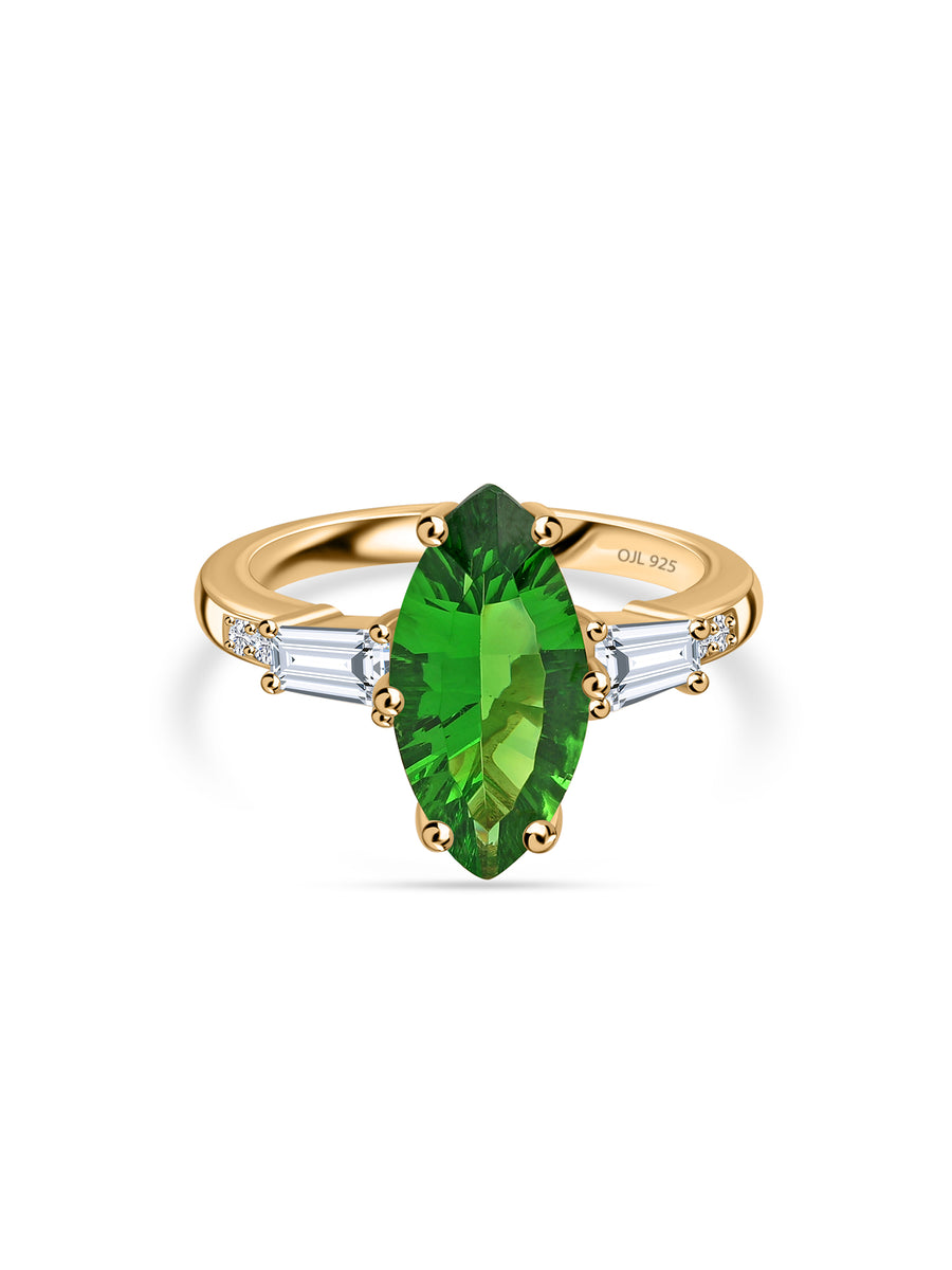 Natural Helenite Ring