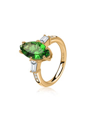 Natural Helenite Ring