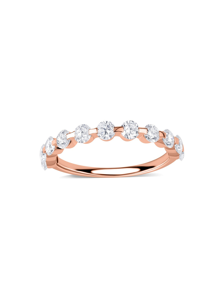 Elegant Lab Grown Diamond Band Ring-3