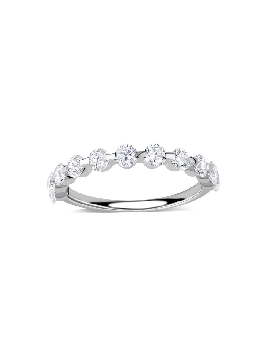 Elegant Lab Grown Diamond Band Ring-2