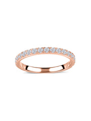 Delicate Lab Grown Diamond Band Ring