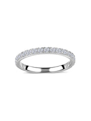 Delicate Lab Grown Diamond Band Ring