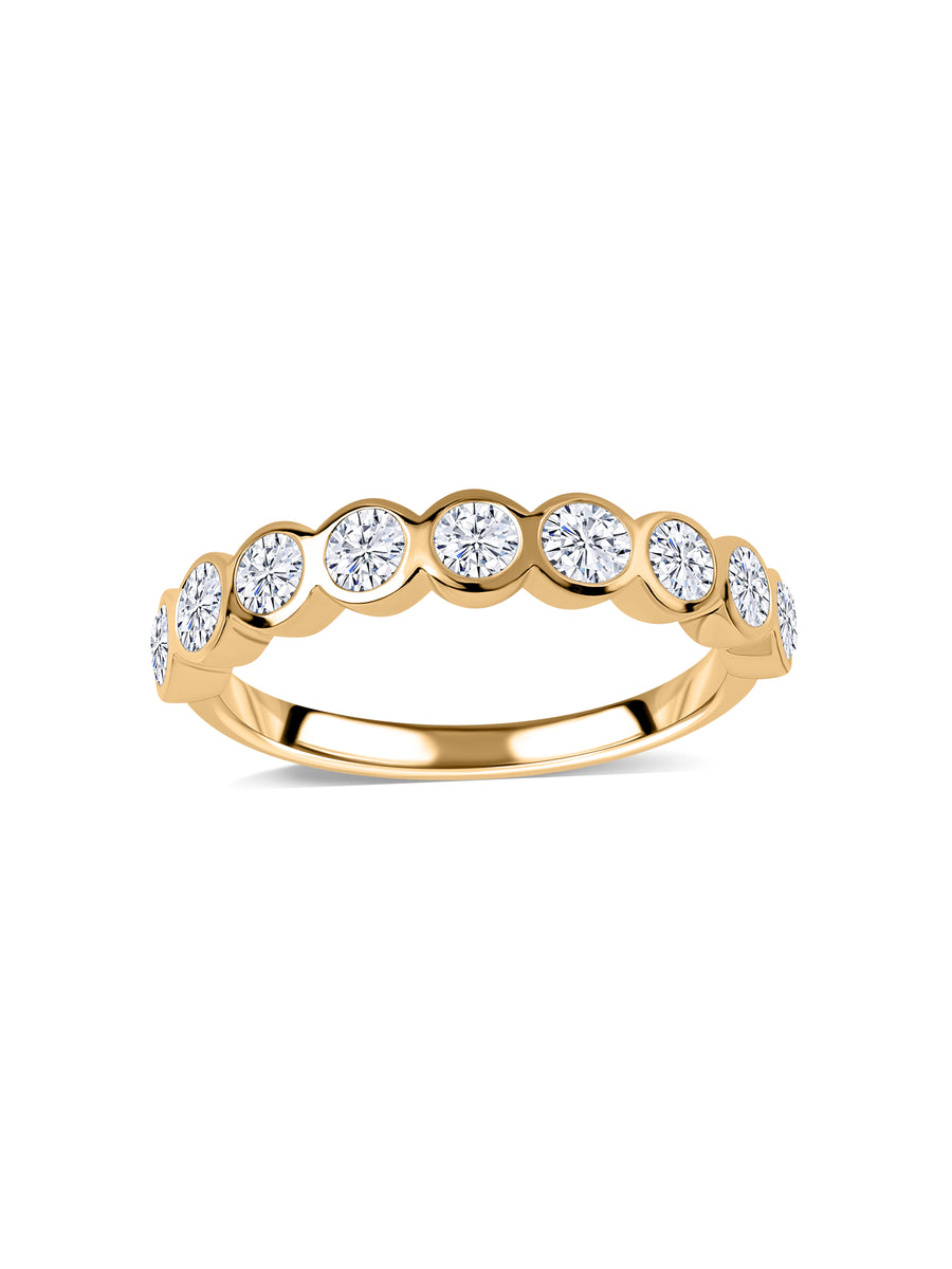 Lab Grown Diamond Engagement Band Ring