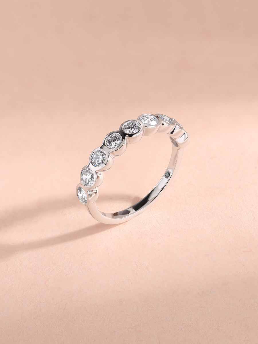 Lab Grown Diamond Engagement Band Ring