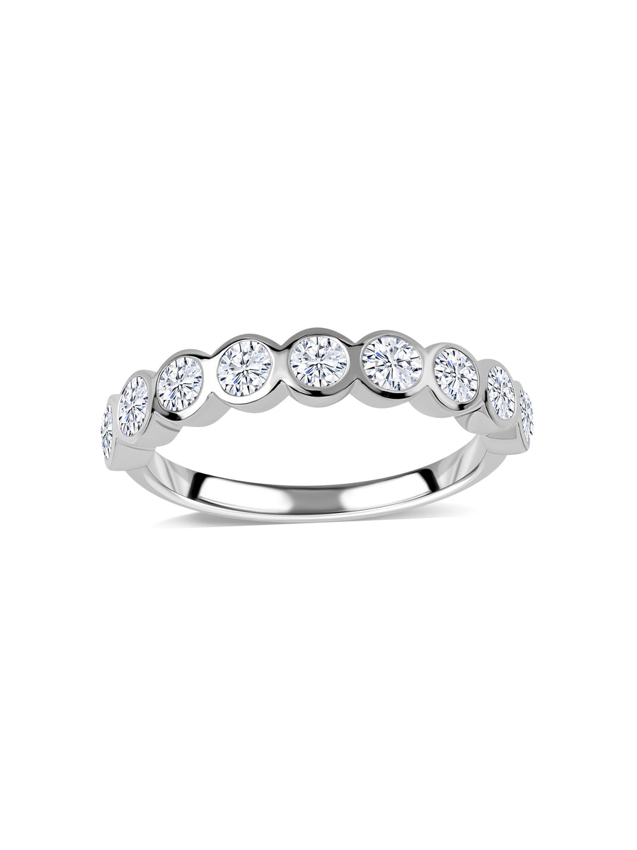 Lab Grown Diamond Engagement Band Ring
