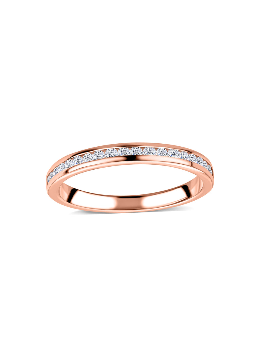 Lab Diamond Polished Band Ring