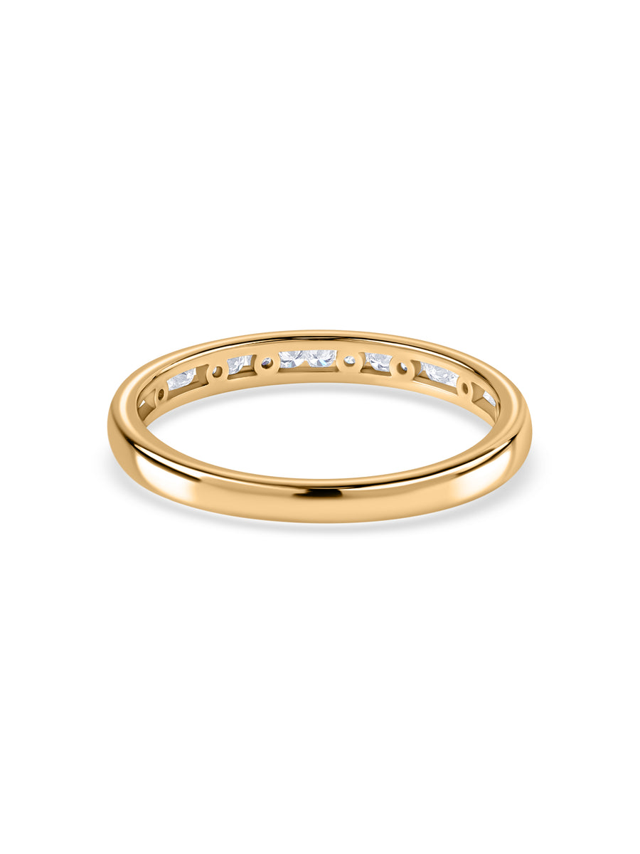 Lab Diamond Polished Band Ring