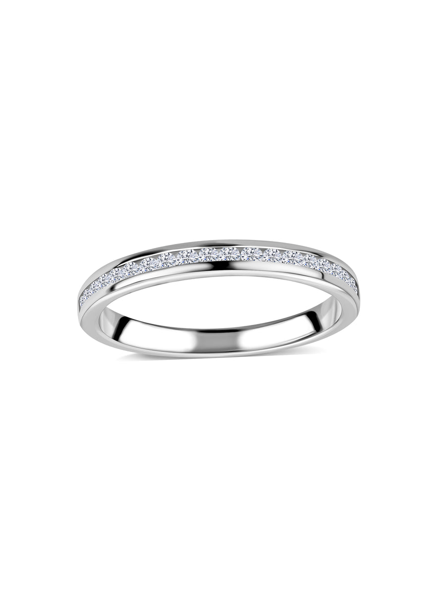 Lab Diamond Polished Band Ring