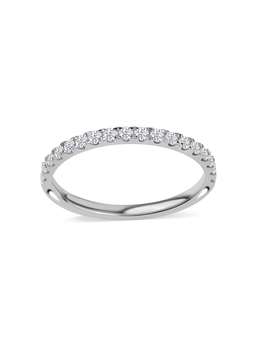 Classic Lab Diamond Engagement Band Ring