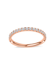 Classic Lab Diamond Engagement Band Ring