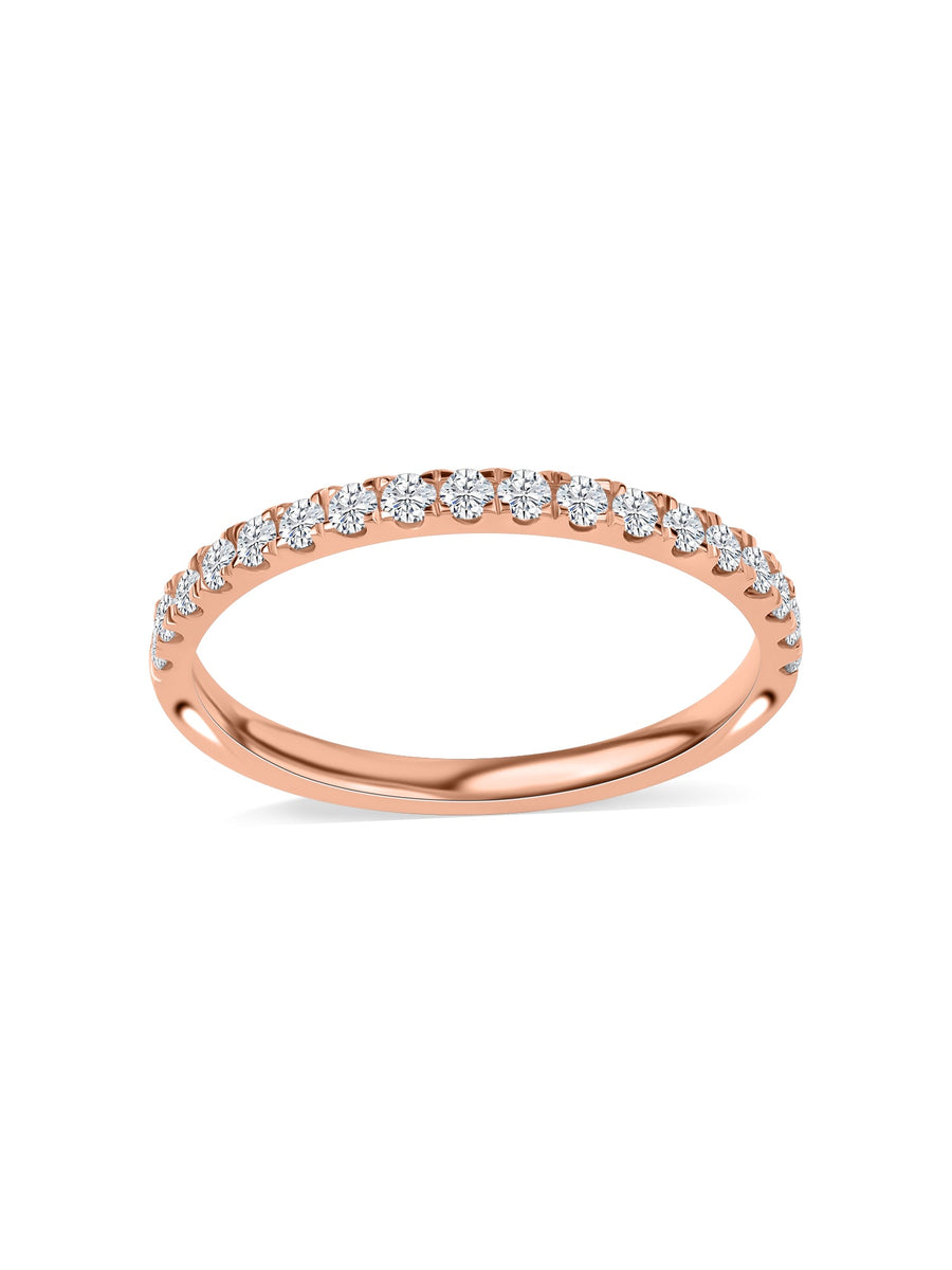 Classic Lab Diamond Engagement Band Ring