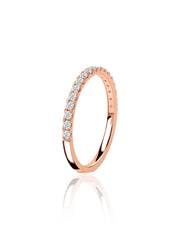 Classic Lab Diamond Engagement Band Ring