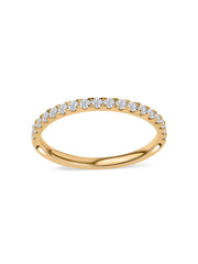 Classic Lab Diamond Engagement Band Ring