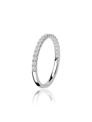 Classic Lab Diamond Engagement Band Ring
