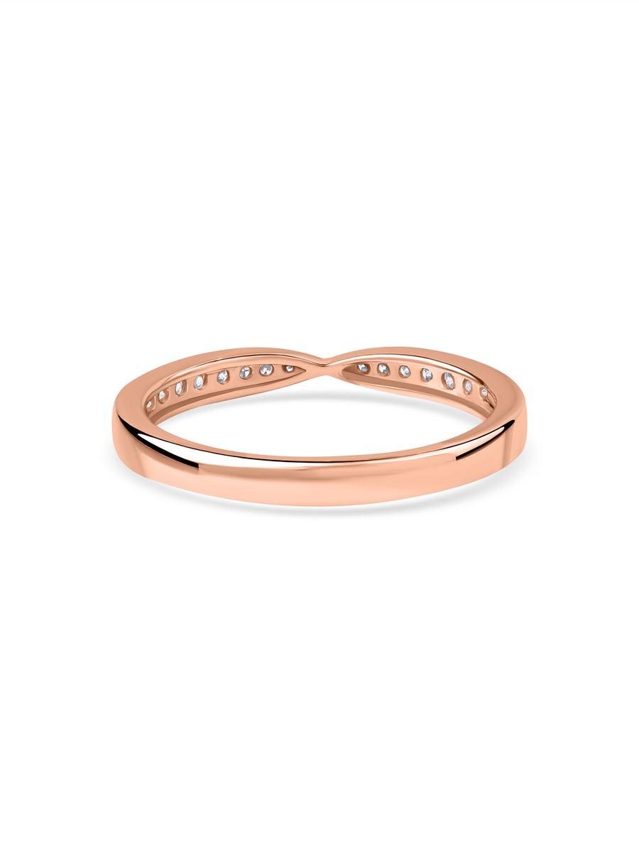 Lab Grown Diamond Sparkle Wedding Band Ring
