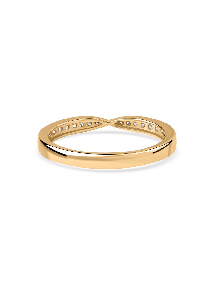 Lab Grown Diamond Sparkle Wedding Band Ring