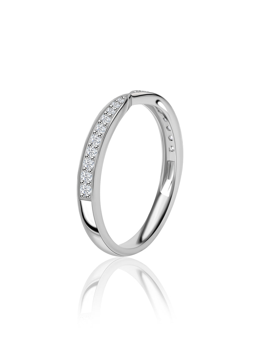 Lab Grown Diamond Sparkle Wedding Band Ring