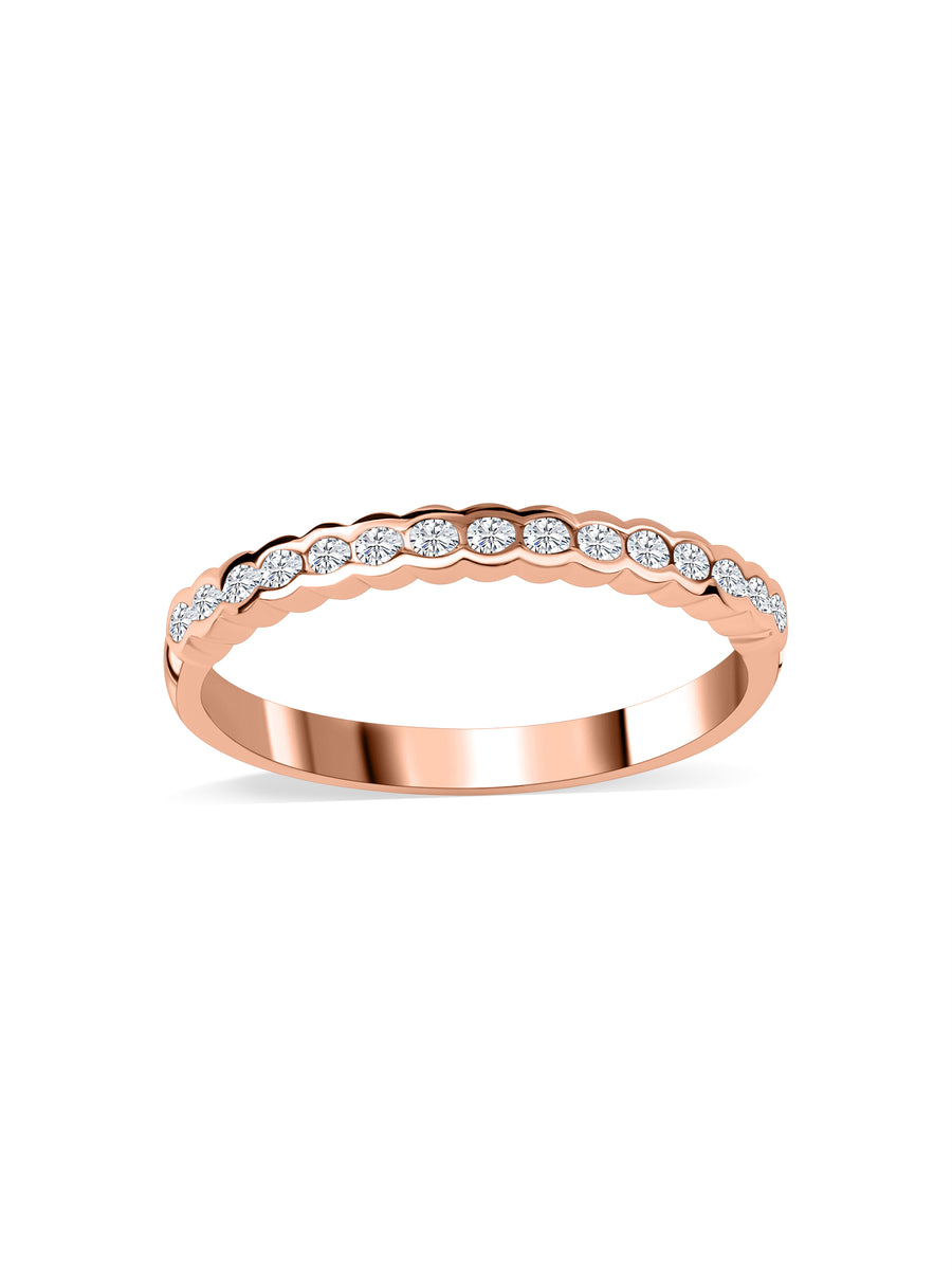 Pure Shine Lab Grown Diamond Band Ring