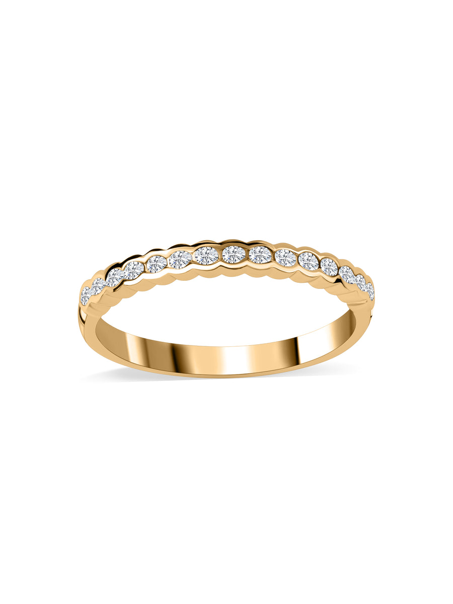 Pure Shine Lab Grown Diamond Band Ring