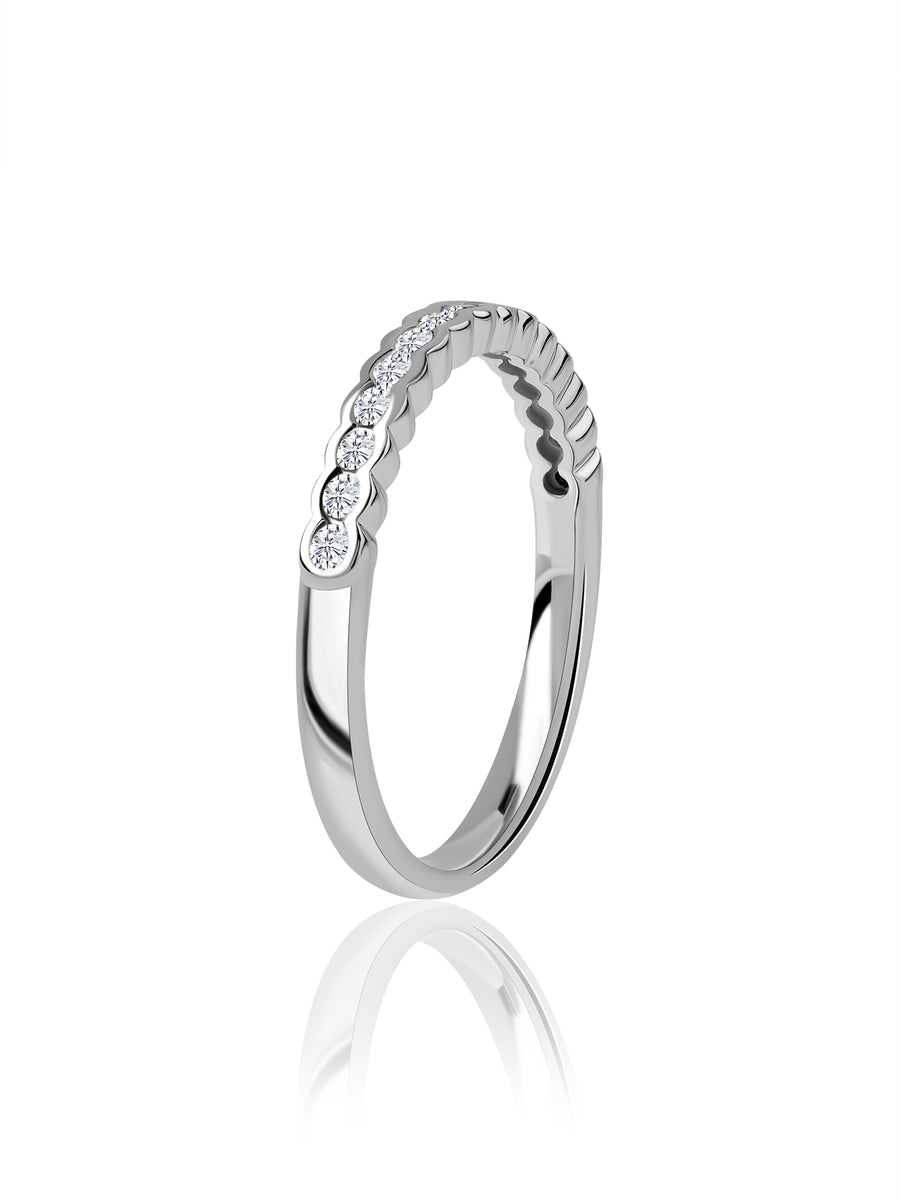 Pure Shine Lab Grown Diamond Band Ring