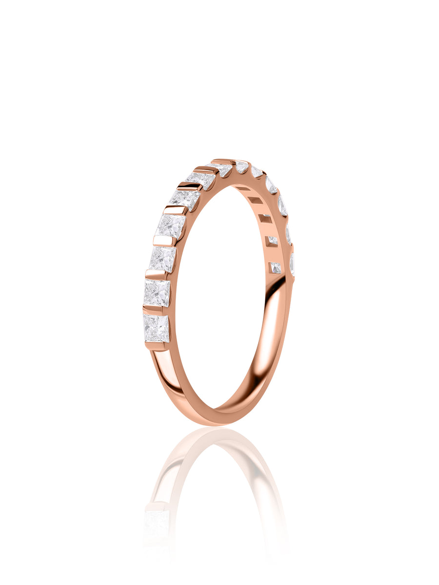 My Always Bar Set Lab Diamond Band Ring
