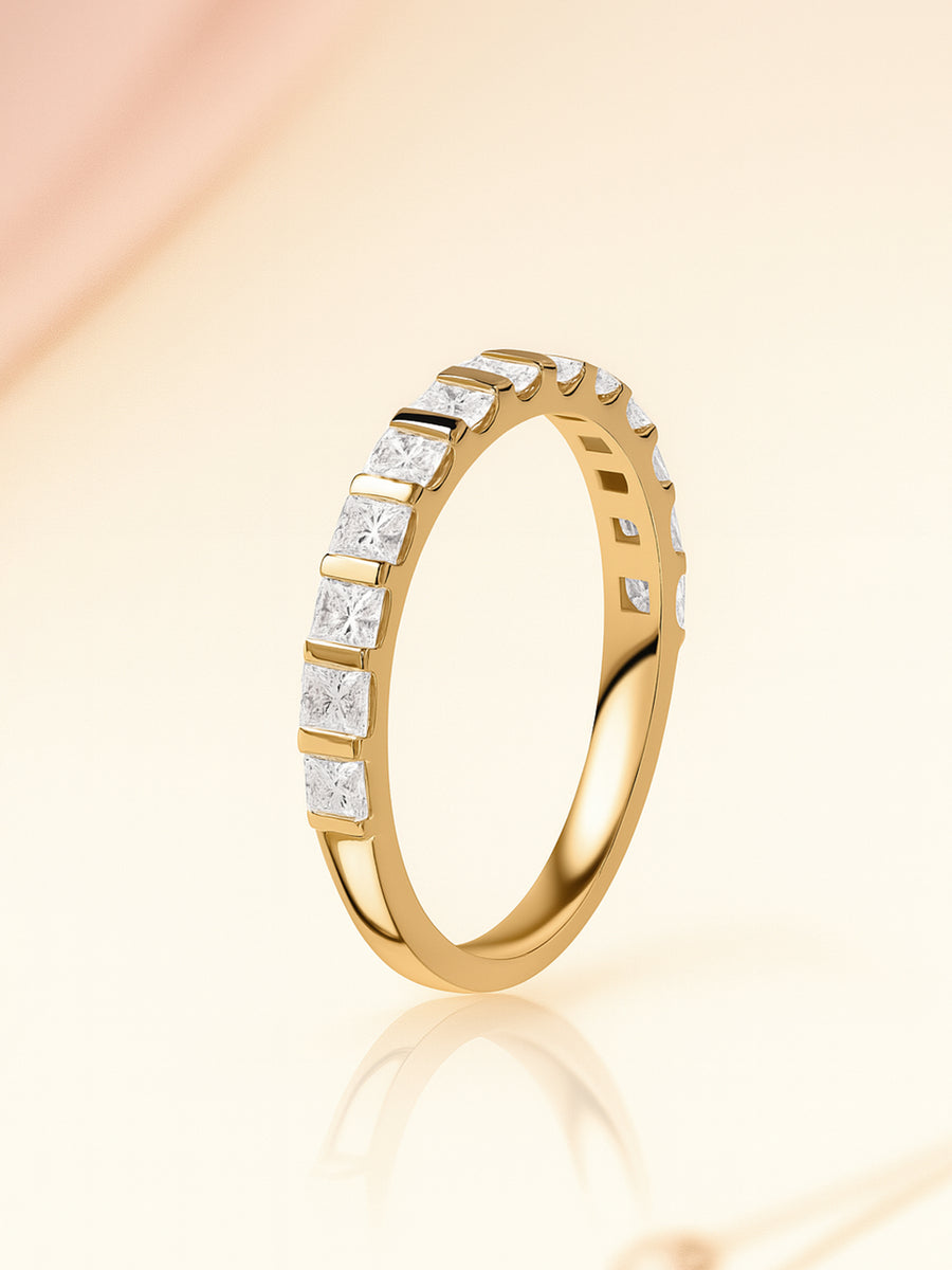 My Always Bar Set Lab Diamond Band Ring