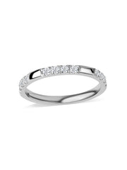 Delicate Lab Grown Diamond Promise Band Ring