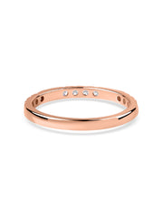 Delicate Lab Grown Diamond Promise Band Ring
