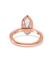 Ethereal Pear Lab Diamond Gold Ring
