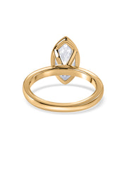 Ethereal Pear Lab Diamond Gold Ring