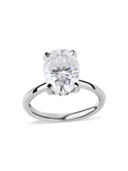 Elysian Oval Lab Grown Diamond Solitaire Ring