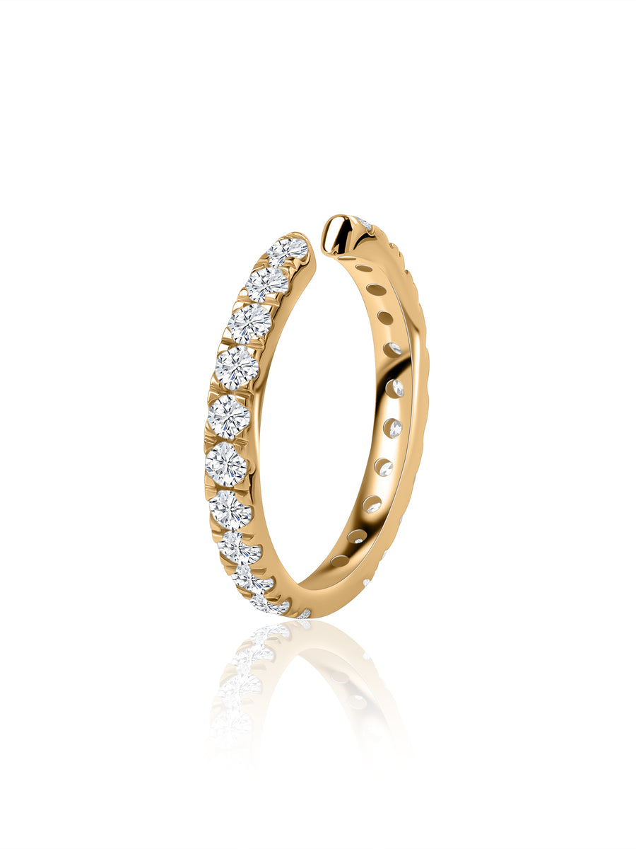 Lab Grown Diamond Open Band Ring