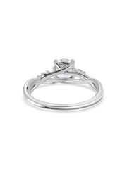 Celestial Spark Round Cluster Lab Grown Diamond Gold Ring