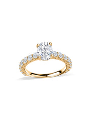 Classic Promise Lab Grown Diamond Solitaire Gold Ring