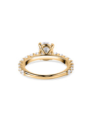 Classic Promise Lab Grown Diamond Solitaire Gold Ring