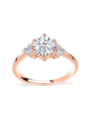 Timeless Spark Solitaire Lab Grown Diamond Gold Ring