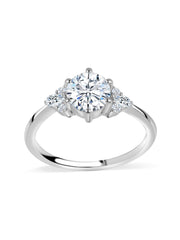 Timeless Spark Solitaire Lab Grown Diamond Gold Ring