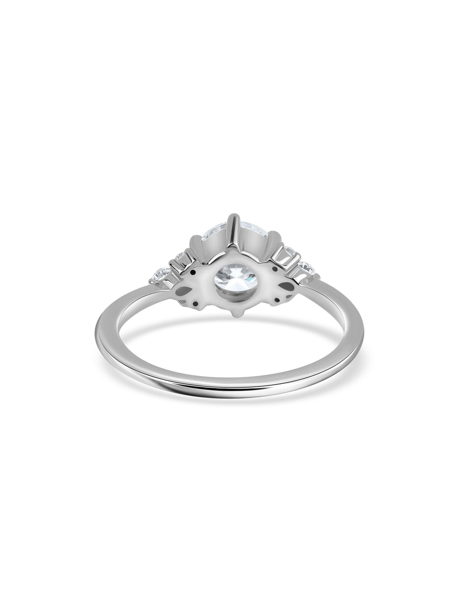 Timeless Spark Solitaire Lab Grown Diamond Gold Ring