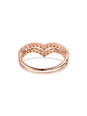 Heartshine Curve Lab Grown Diamond Gold Ring
