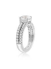 1.5 Carat American Diamond Engagement Solitaire Ring