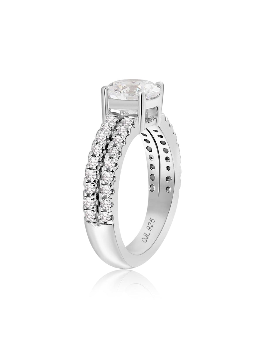 1.5 Carat American Diamond Engagement Solitaire Ring